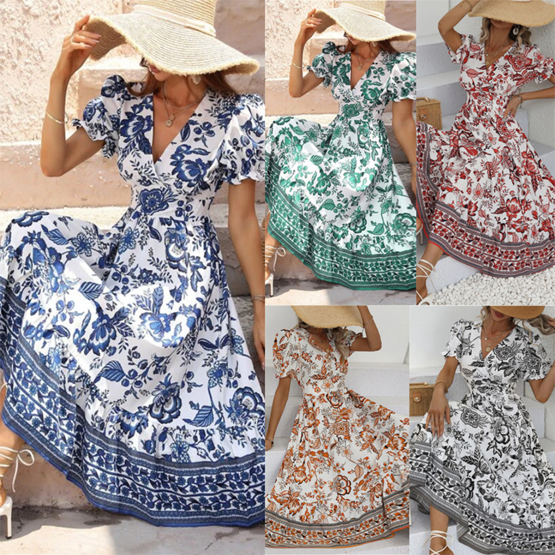 Aliana – Elegantes Blumenkleid