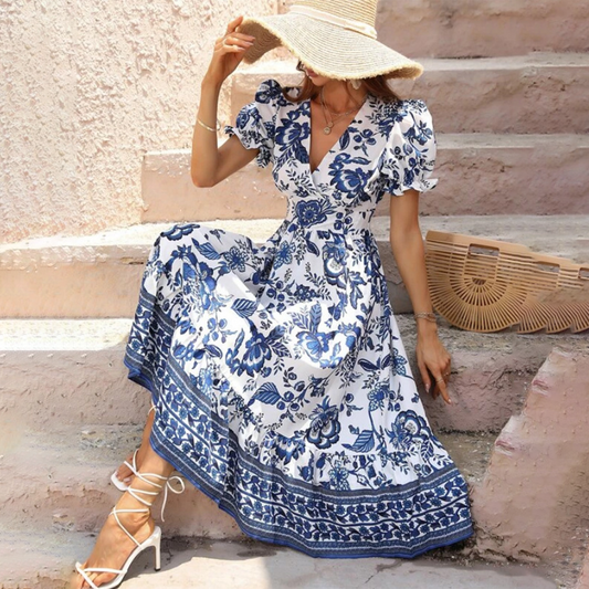 Aliana – Elegantes Blumenkleid