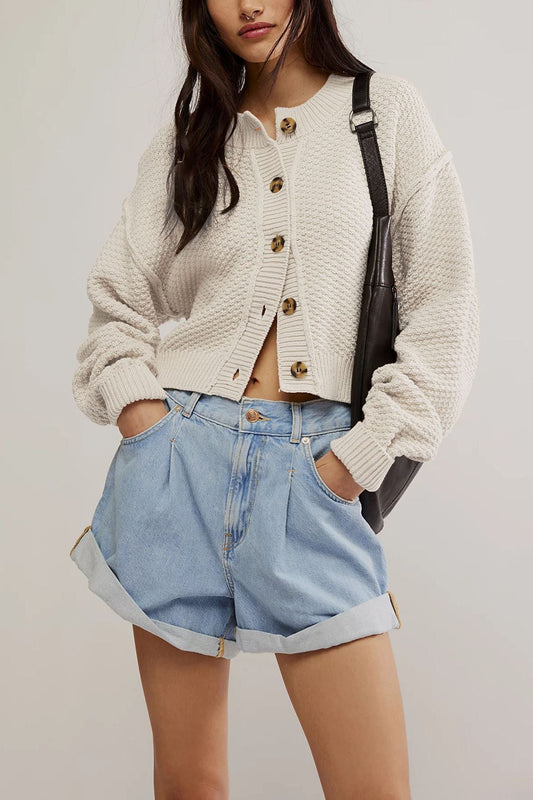 Eva - Luxuriöse Strickjacke