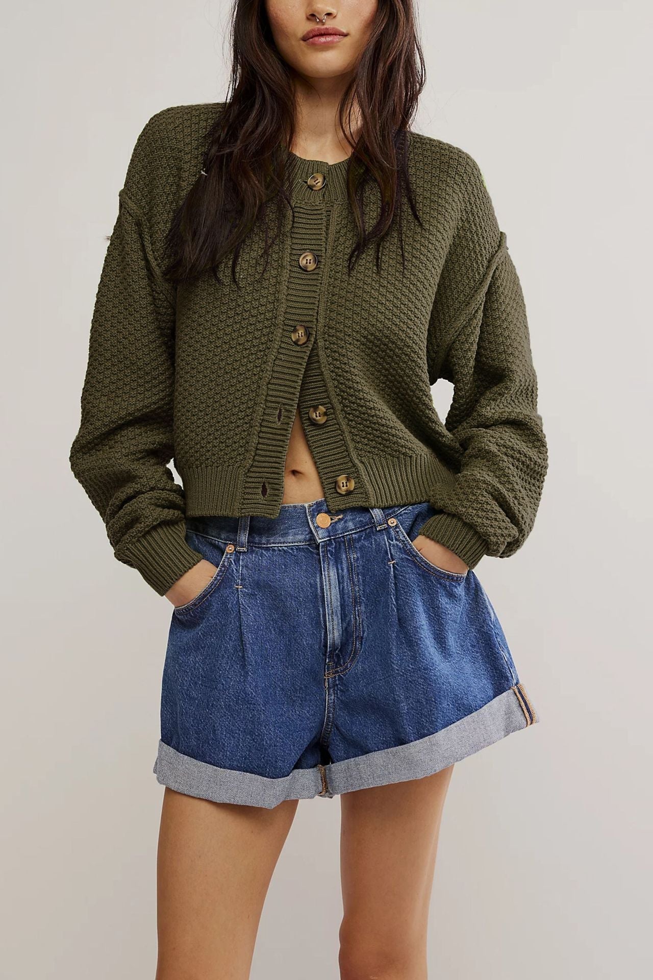 Eva - Luxuriöse Strickjacke