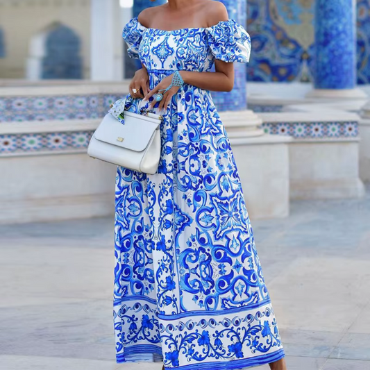 Holly – Buntes Kleid im Boho-Stil