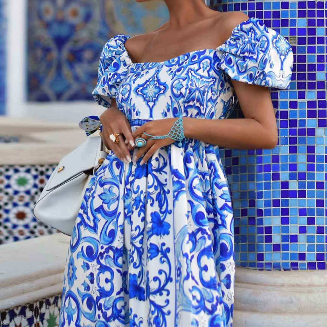 Holly – Buntes Kleid im Boho-Stil